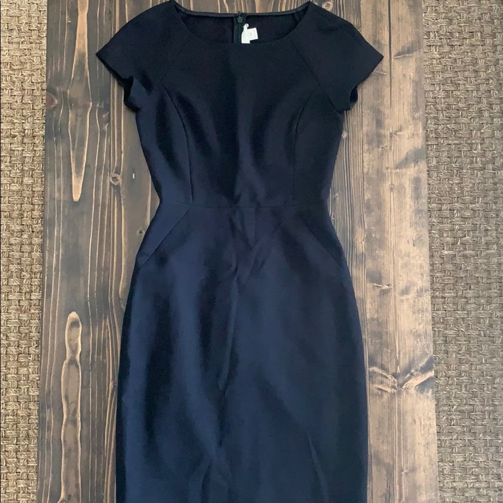 Jcrew Black Dress